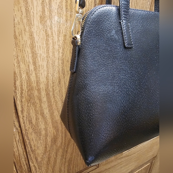 Kate Spade Matthew's Street Maise Black & White Bow Handbag Sachel NWOT Sold out - Picture 11 of 16